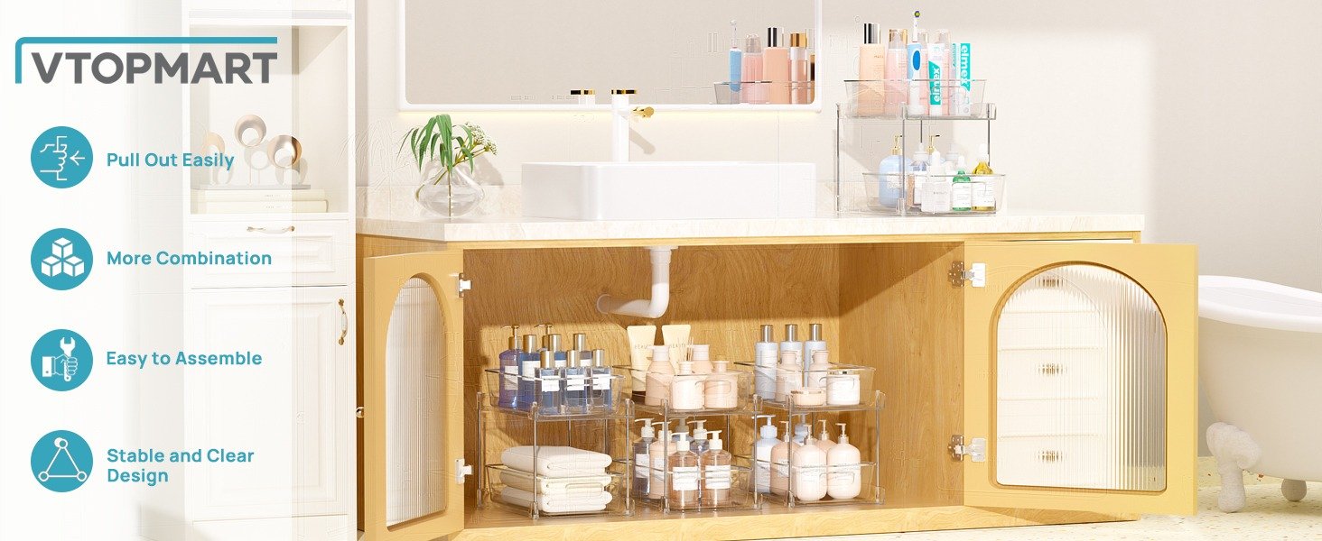 Vtopmart Under-Sink Organizer