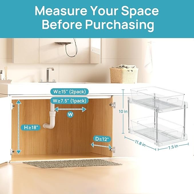 Vtopmart Under-Sink Organizer