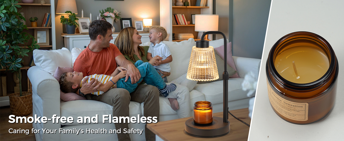 Dimmable Candle Warmer Lamp
