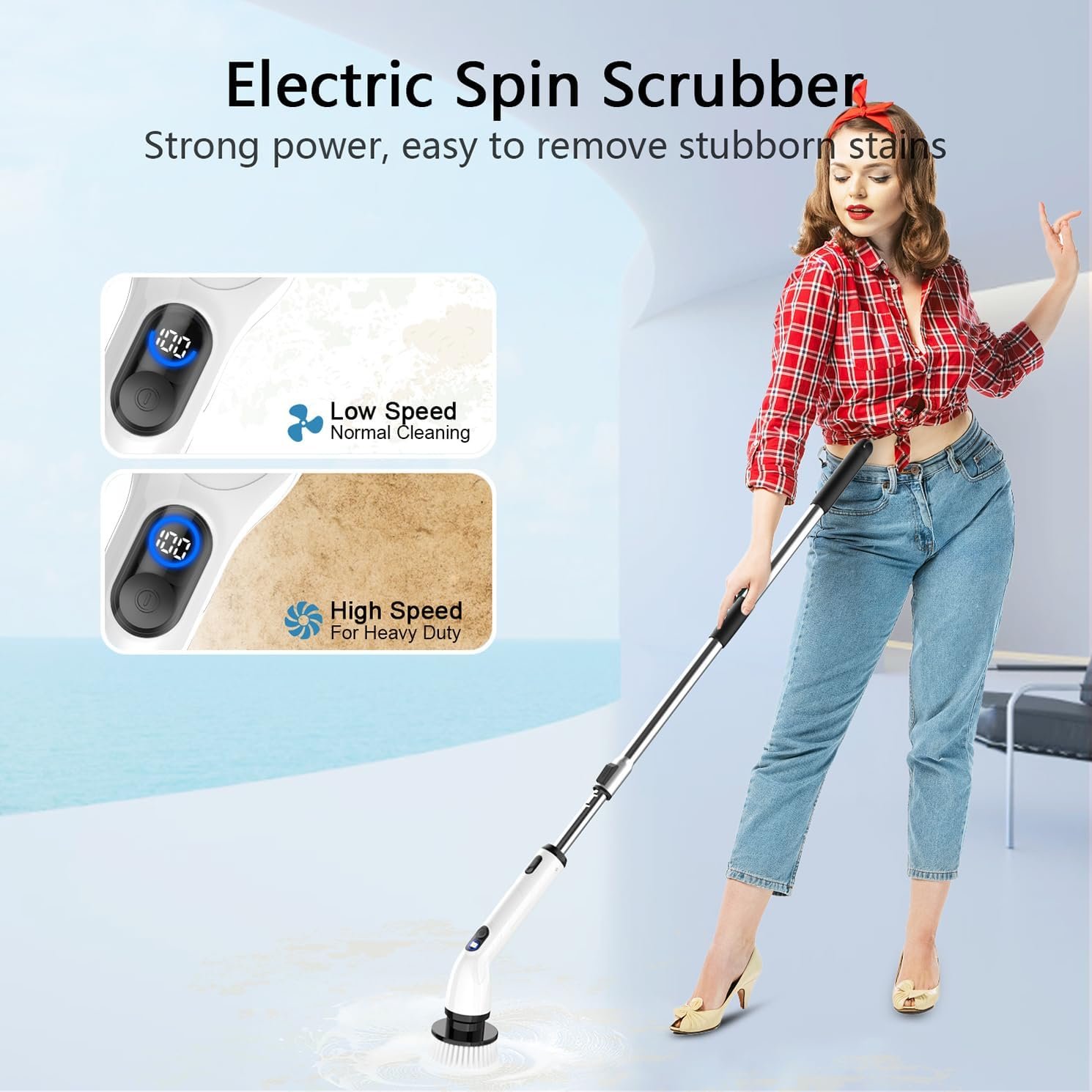 TUYU Electric Spin Scrubber