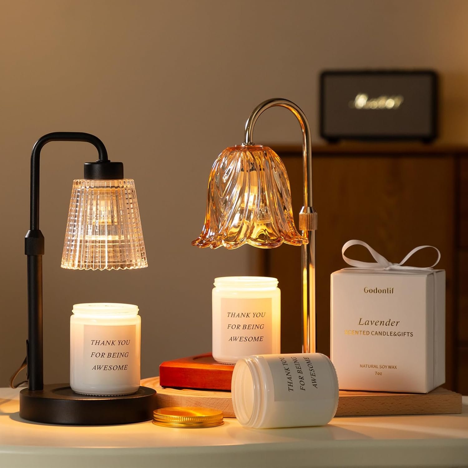 Dimmable Candle Warmer Lamp